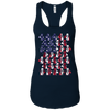 Image of American Patriot Day Funny Skulls T Shirt Original Gift Tee