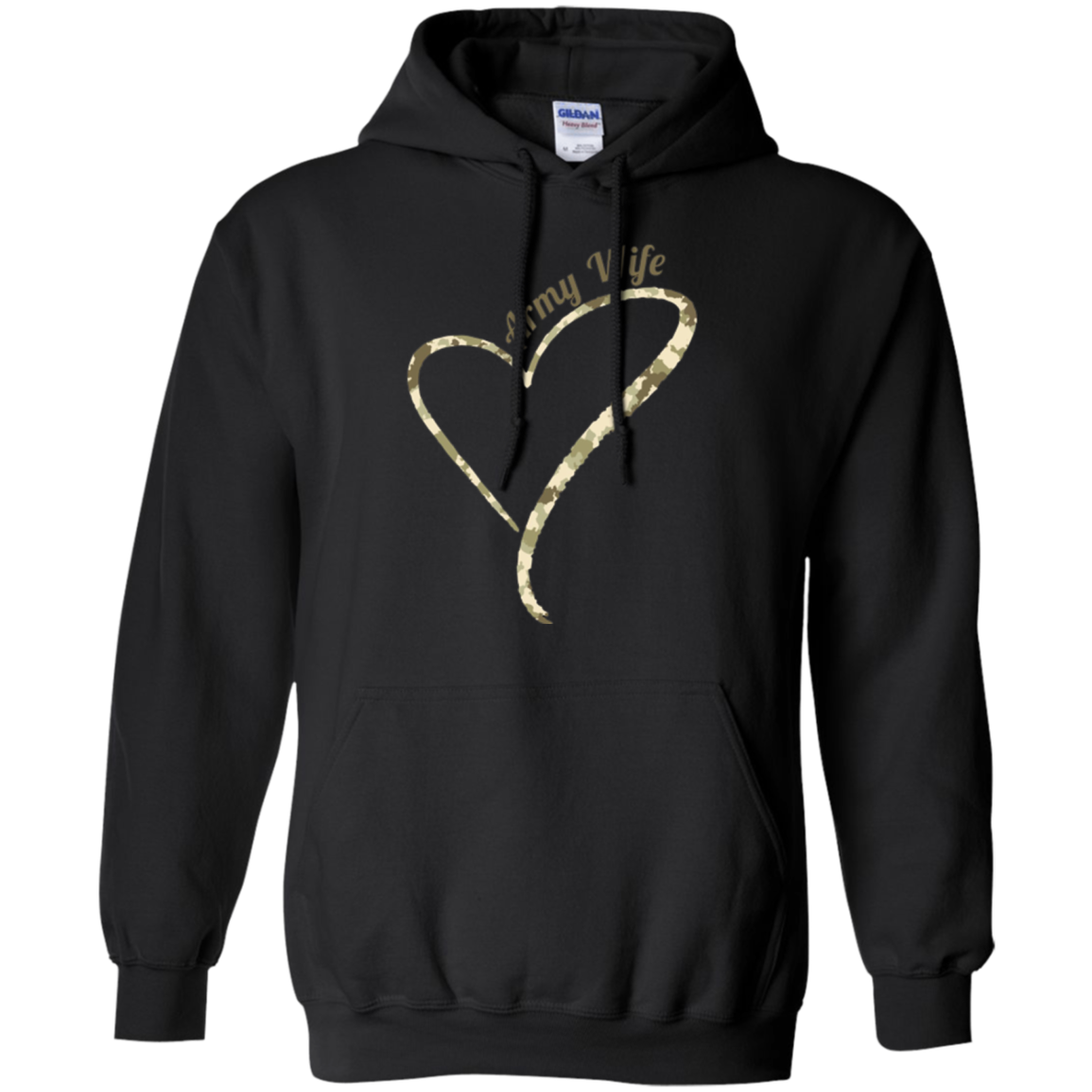 Army Wife T-Shirt- Army Wife Camouflage Shirt