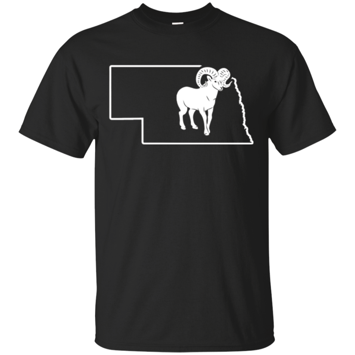 Bighorn Sheep Art Shirt Nebraska Bighorn Sheep Hunting