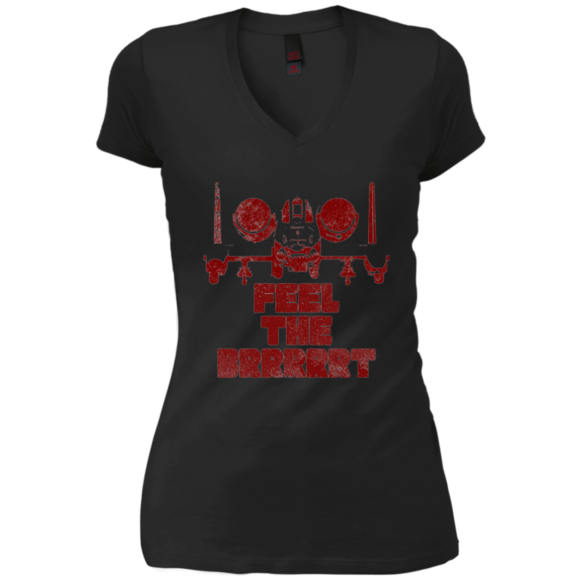 A10 Warthog Feel The Brrrrrt Military USAF T Shirt