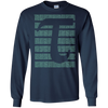 Image of All Tau Number on one Shirt with Tau 2Pi Symbol T-Shirt
