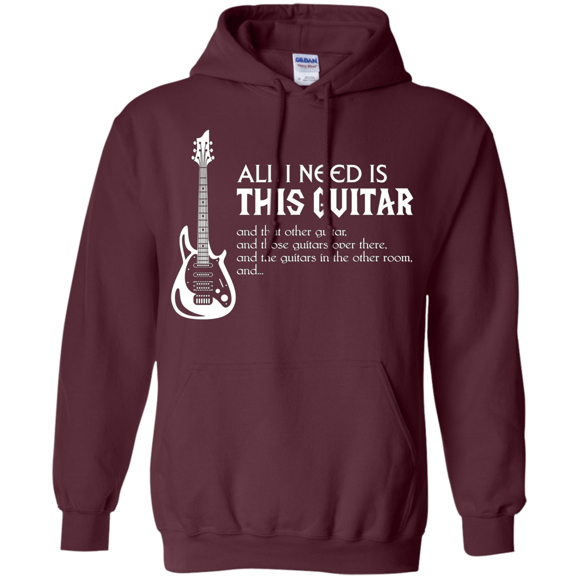 All I Need Is This Guitar Guitarist T-Shirt