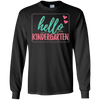 Image of "Hello Kindergarten" Shirt for Kindergarten Girls, Teachers