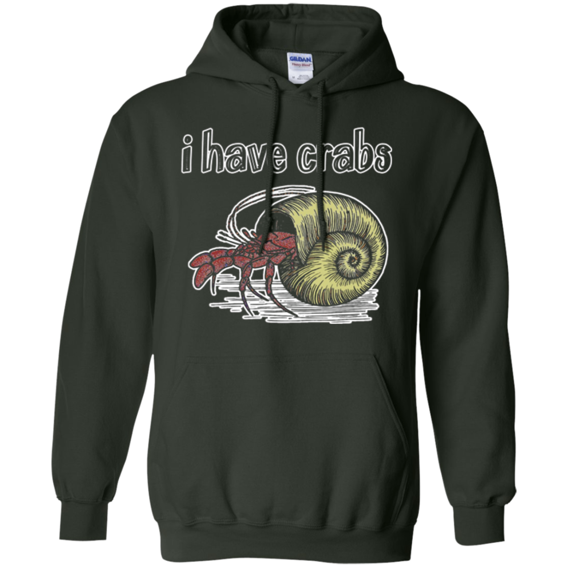 'I Have Crabs' Hermit Crab T-Shirt