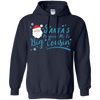 Image of La promotion de Santa moi à grand Noël de cousin révèle le tee de Noël