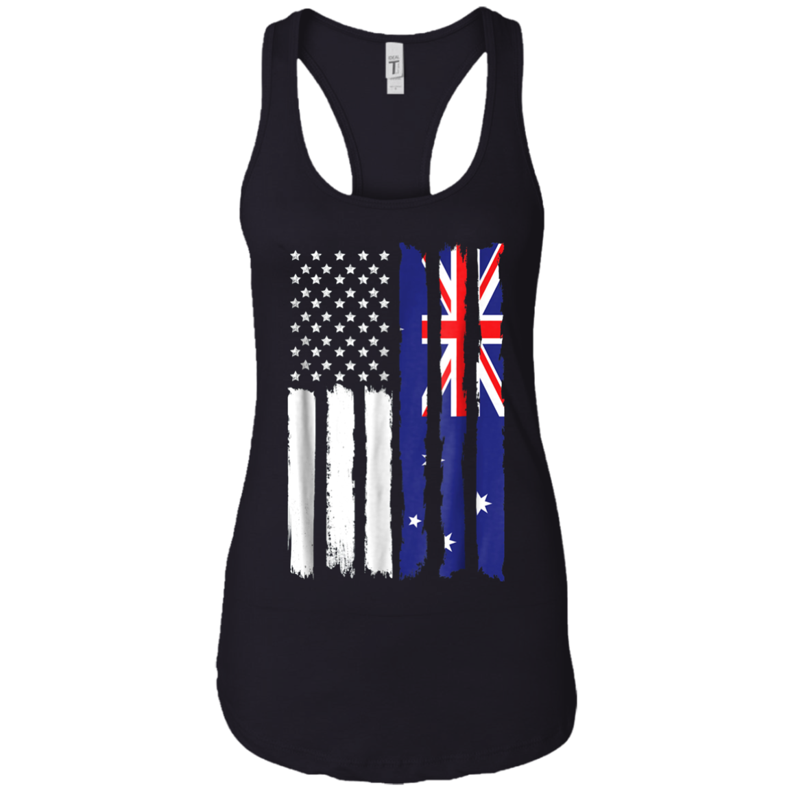American Australia Patriotic Flag T-shirt