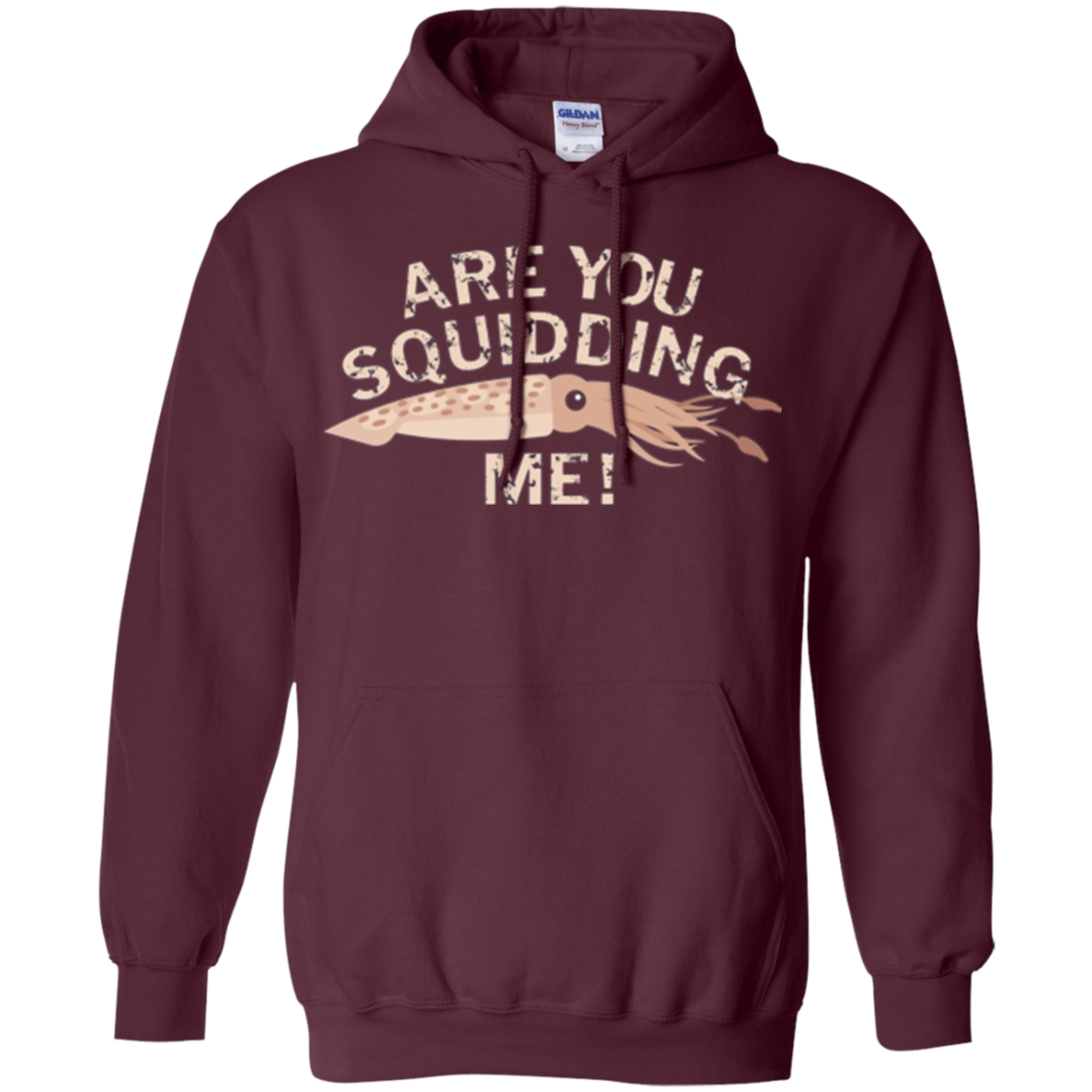 Are You Squidding Me Funny Fishing Squid T-Shirt