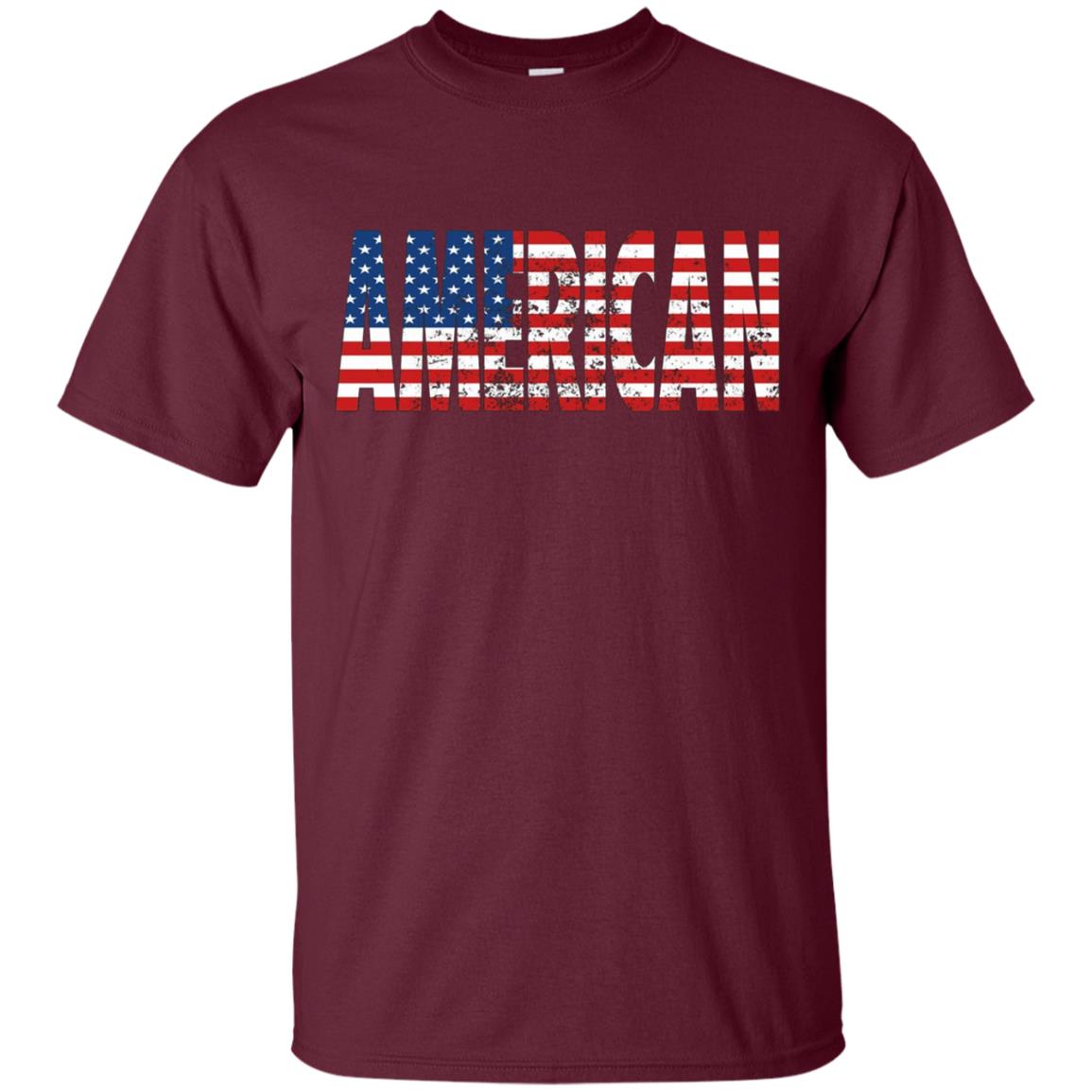 American US Flag Veteran Gift Long Sleeve Shirt for Patriots
