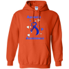 Image of Ruban de conscience d'Apraxia avec le T-shirt de cœurs