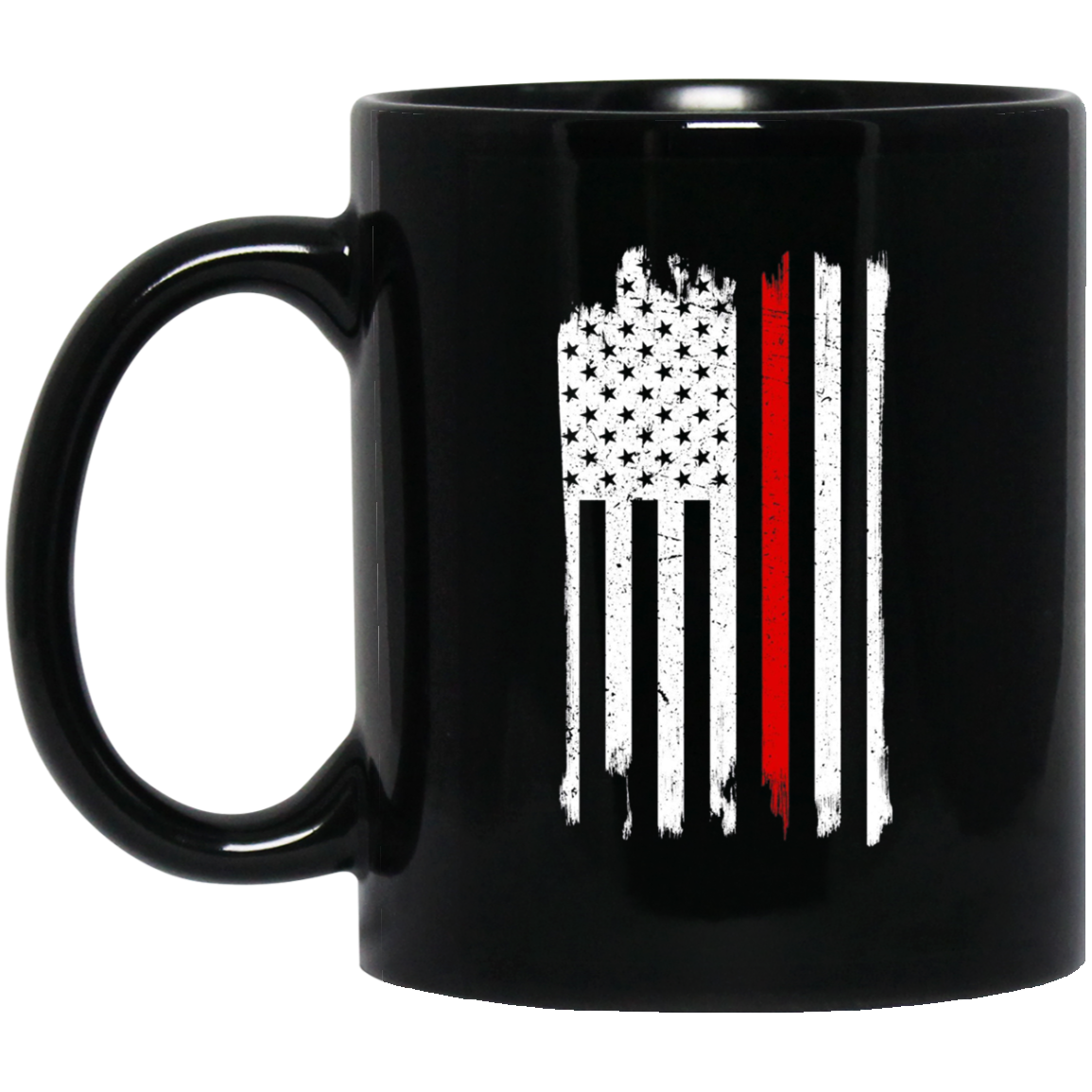 American Flag Red Line USA Patriot July 4th Sleeves Shirt
