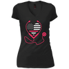 Image of American Nurse T-shirt Nursing's Heart