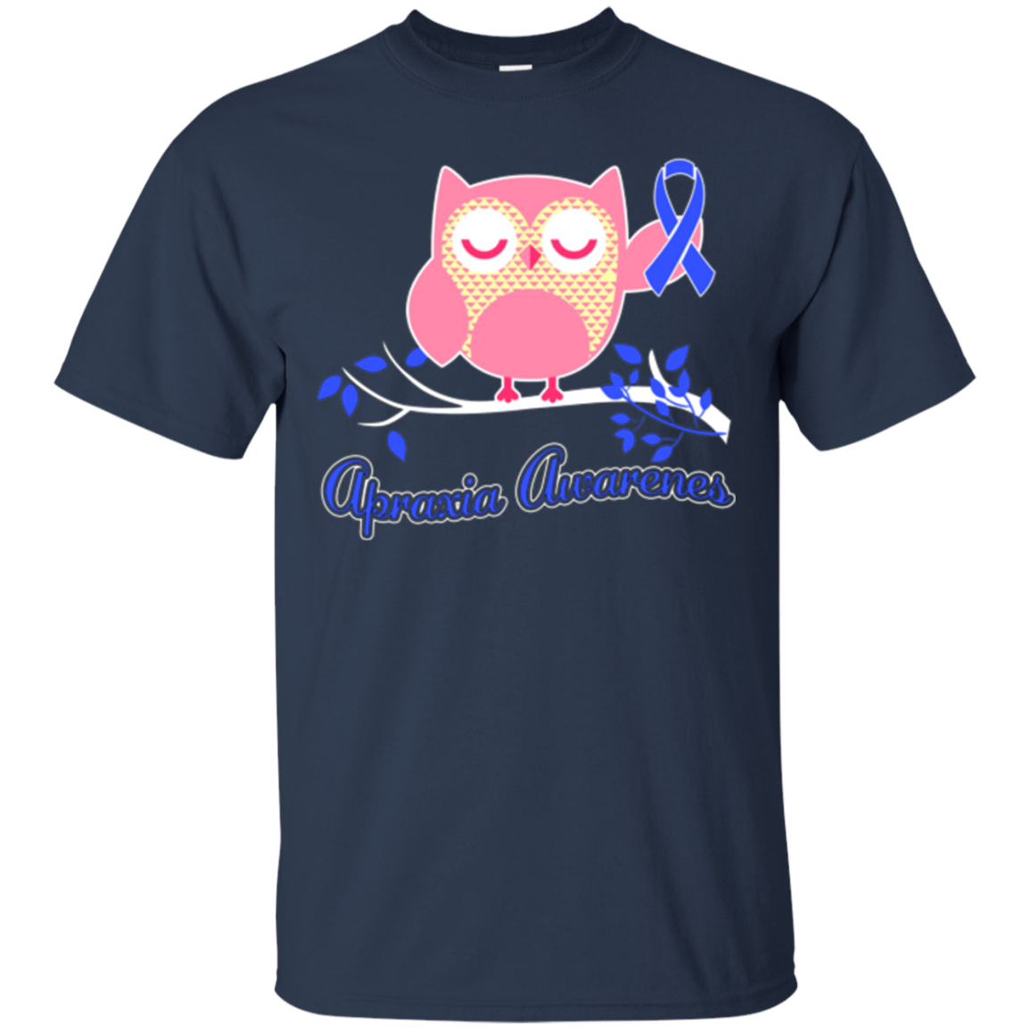 Apraxia Awareness Shirt - Owl Apraxia Awareness