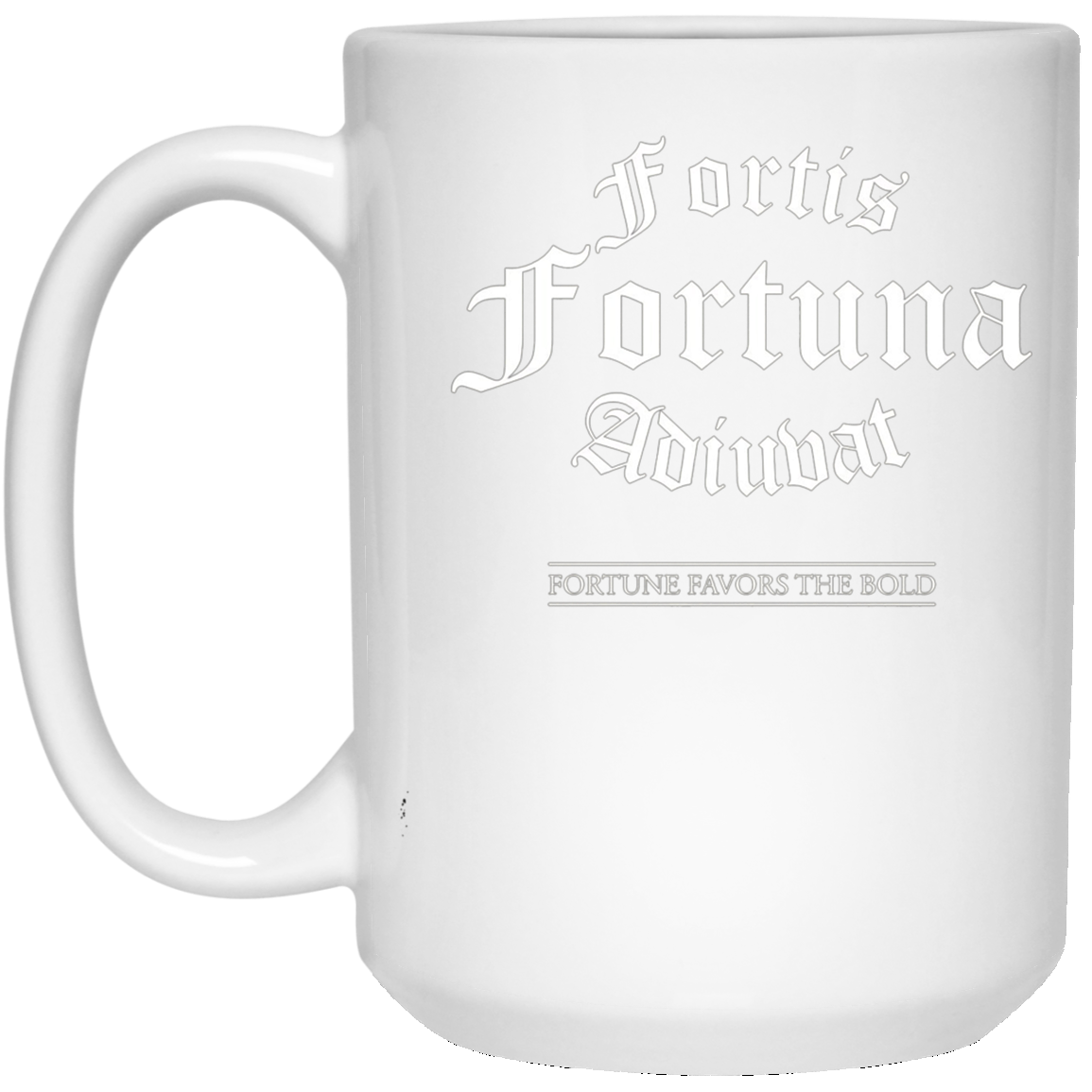 "Fortis Fortuna Adiuvat" Latin Quote T-Shirt