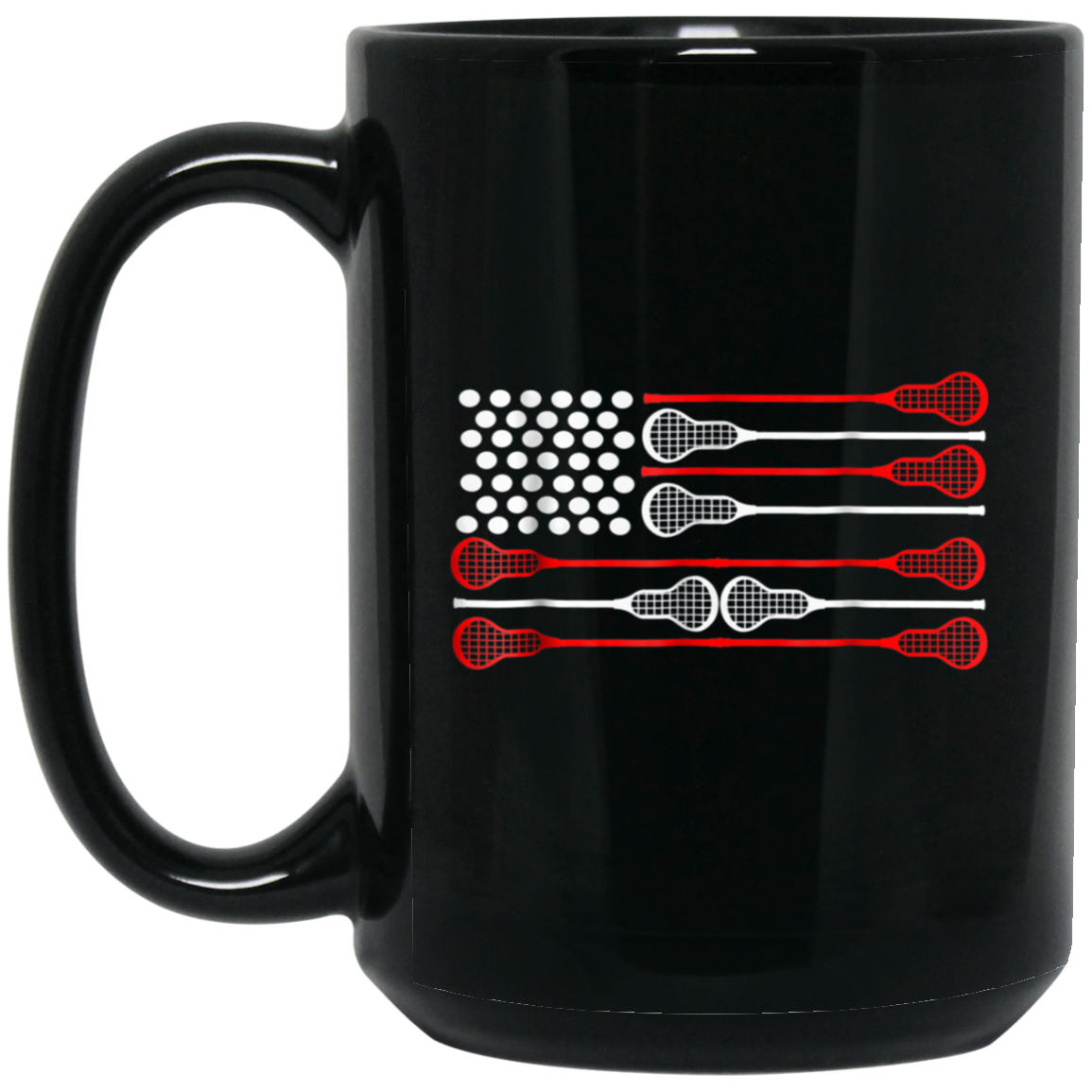 American flag lacrosse shirt 4th of july shirts for men gift