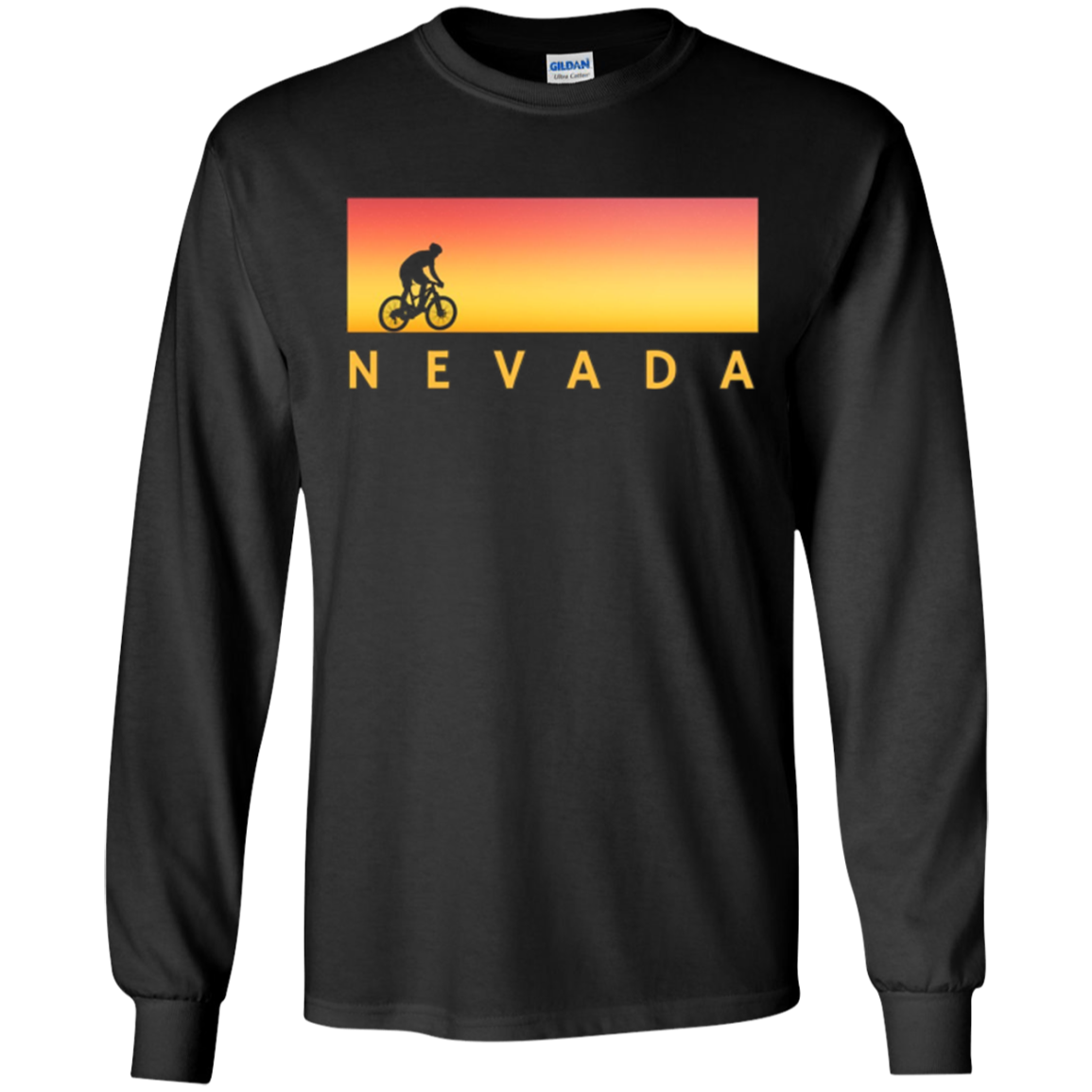 Bike Nevada T-Shirt, NV Biker Tee