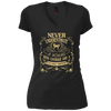 Image of A Woman With Courage And a Caucasian Shepherd cute gift