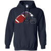 Image of Alzheimer Awareness Purple Ribbon Shirt For Football Fans