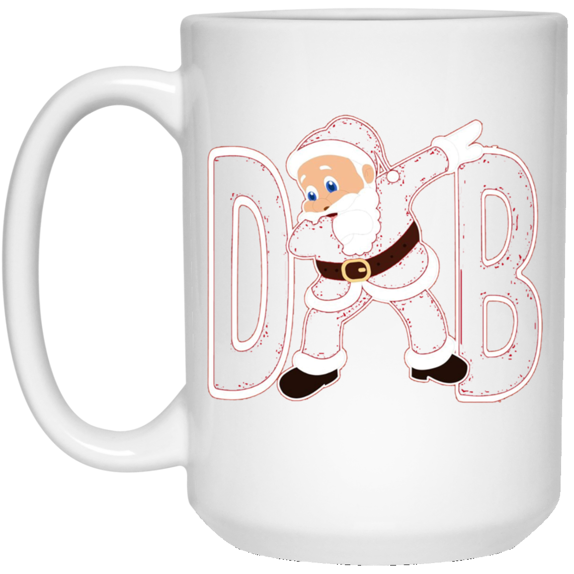 Santa Dabbing Funny and Cute Christmas Holiday Gift T-Shirt
