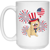 Image of 4th of July T-Shirt - Funny Fourth of July Pug Shirt