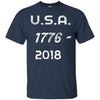 Image of America Independence Day Freedom 4th July Apparel T-Shirt