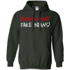 Image of Santa Fake News T-Shirt Trump Joke Funny Christmas Gift