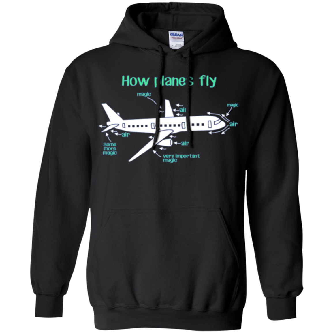 Ingénieur aérospatiale Long Sleeve Tee Shirt Comment les avions volent