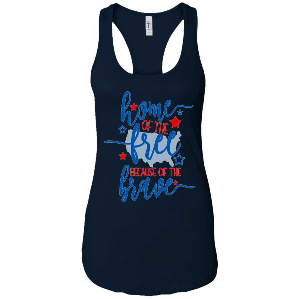 America T Shirts Home of the Free Because of the Brave USA