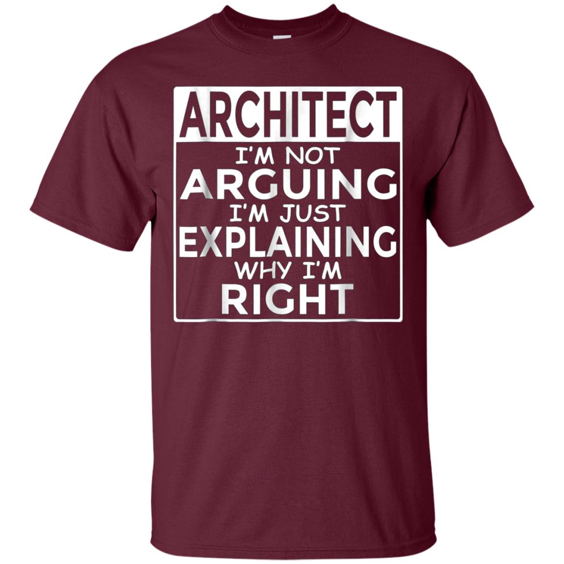 Architect I'm Not Arguing Just Explaining Why I'm Right