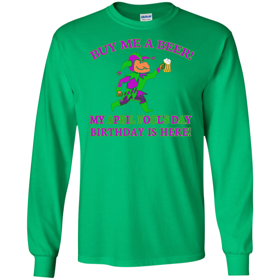 April Fool's Day Birthday T-shirt Buy Me a Beer