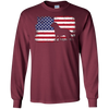 Image of american flag labrador shirt - usa flag labrador shirt