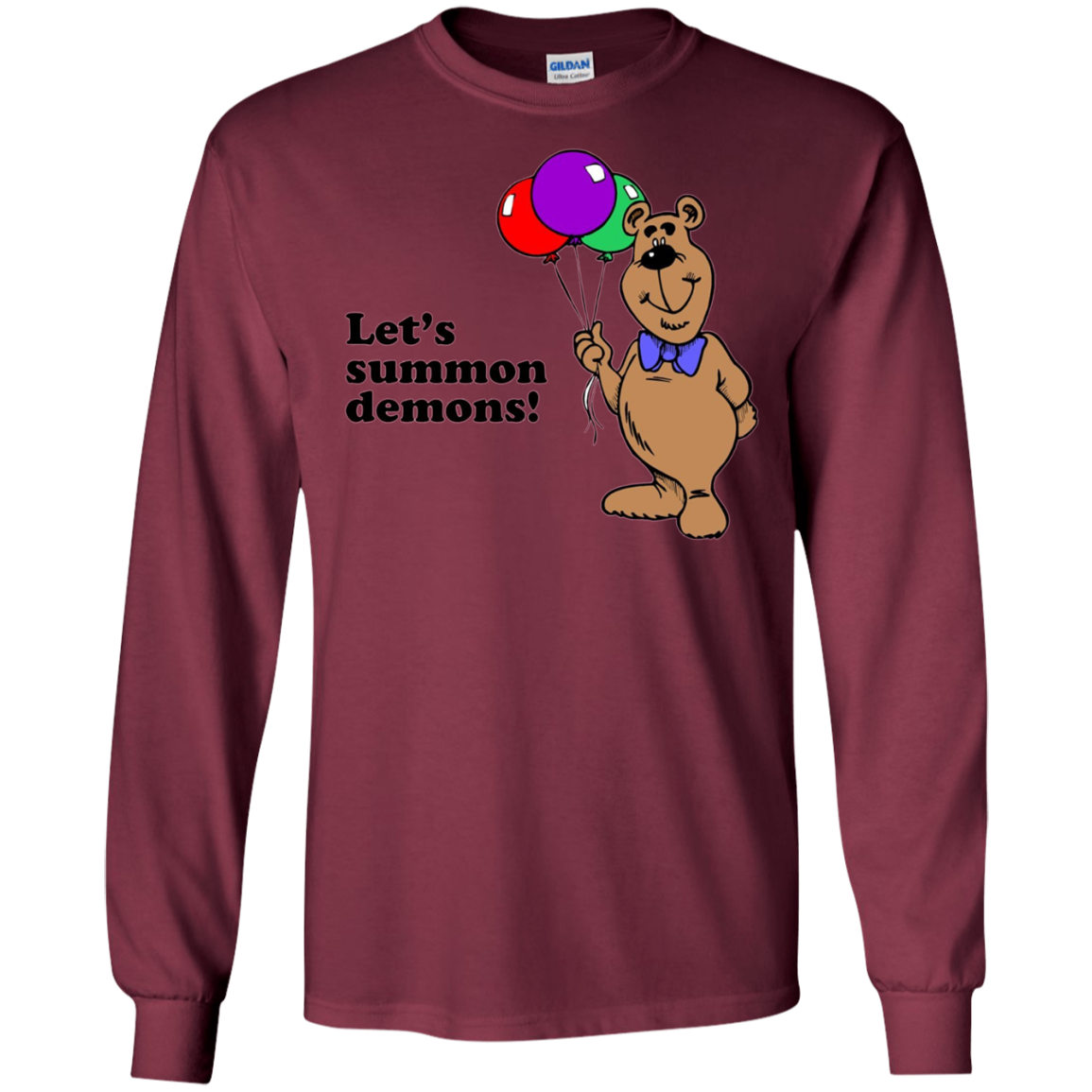 "Let's summon demons!" Funny Satanic T-shirt