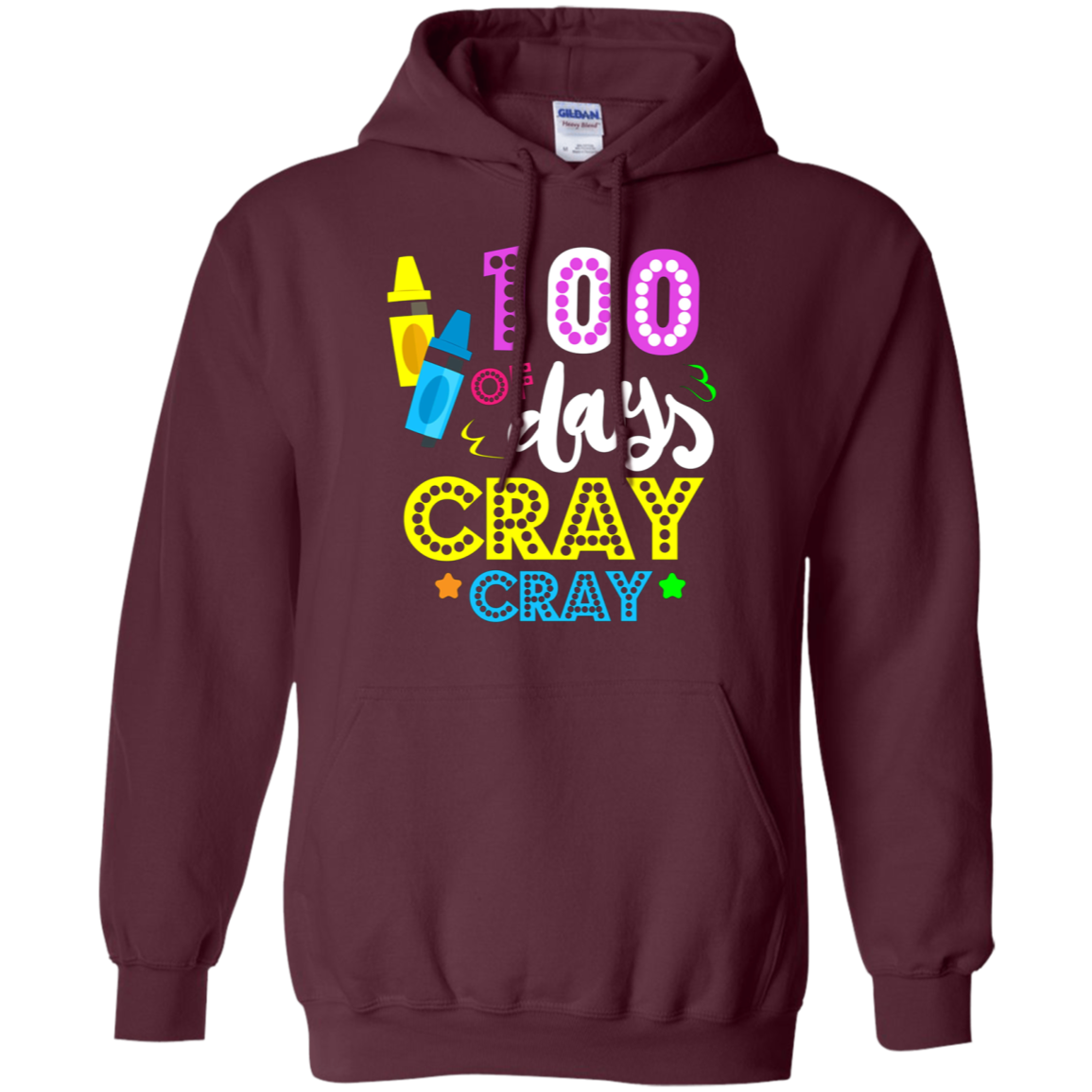 100 Days of Cray Cray Shirt - 100 Days of School Shirt