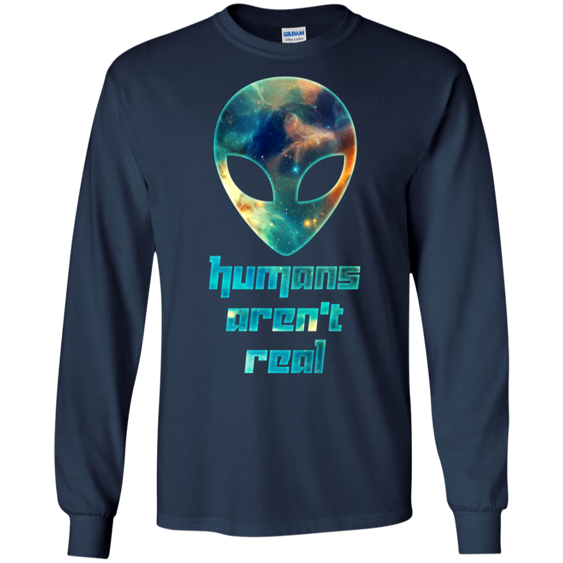 Alien Humans Aren't Real Galaxy Nebula Space