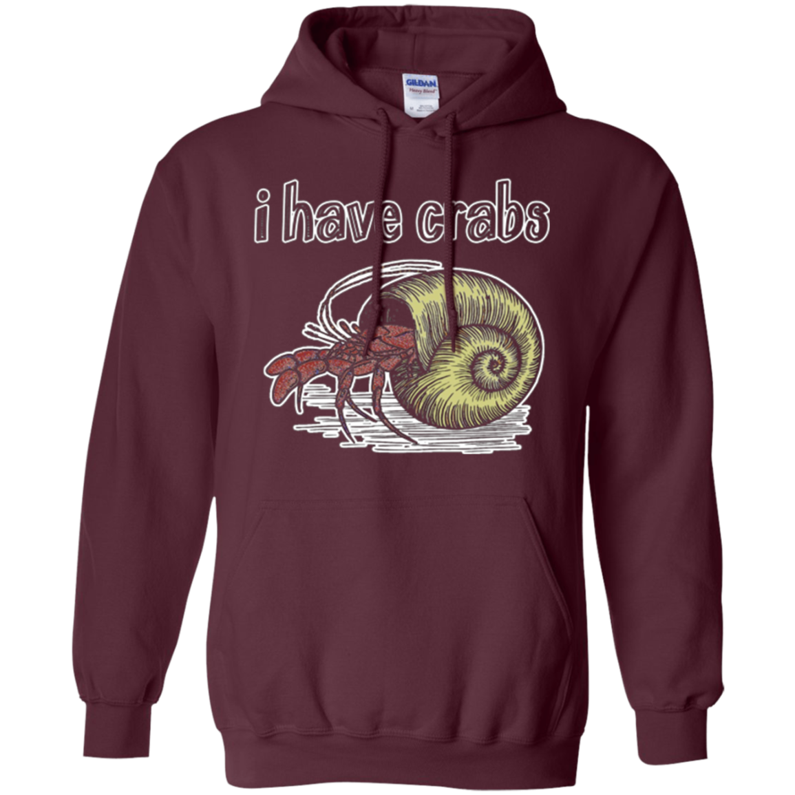 'I Have Crabs' Hermit Crab T-Shirt
