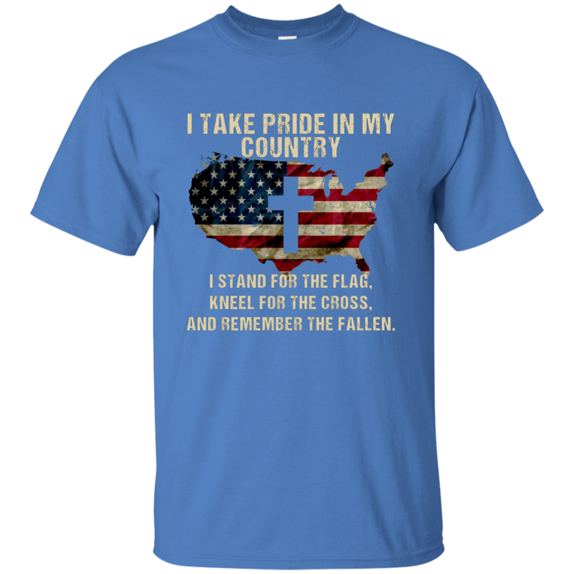 American Pride: Patriotic American Flag T-shirt