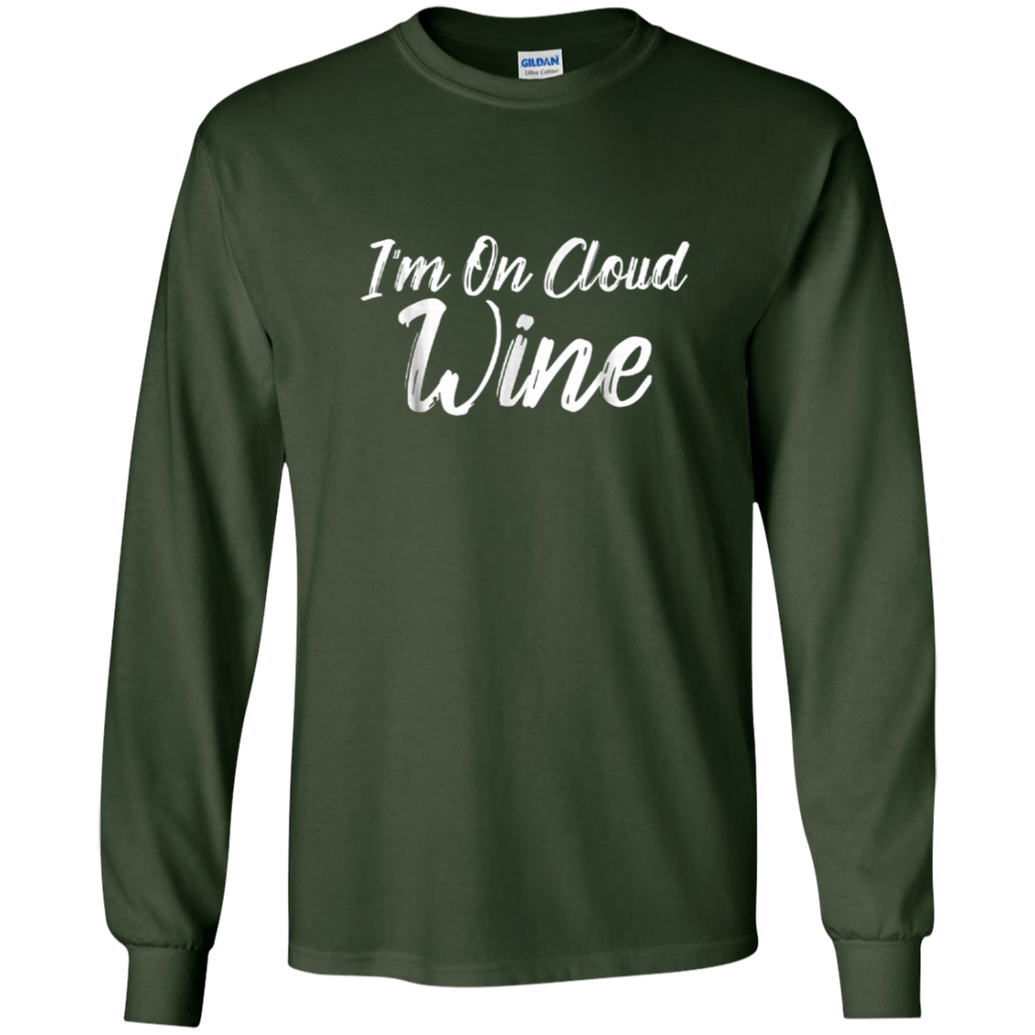 Alcohol Tees I'm On Cloud Wine Shirt Drinking Men Women Gift