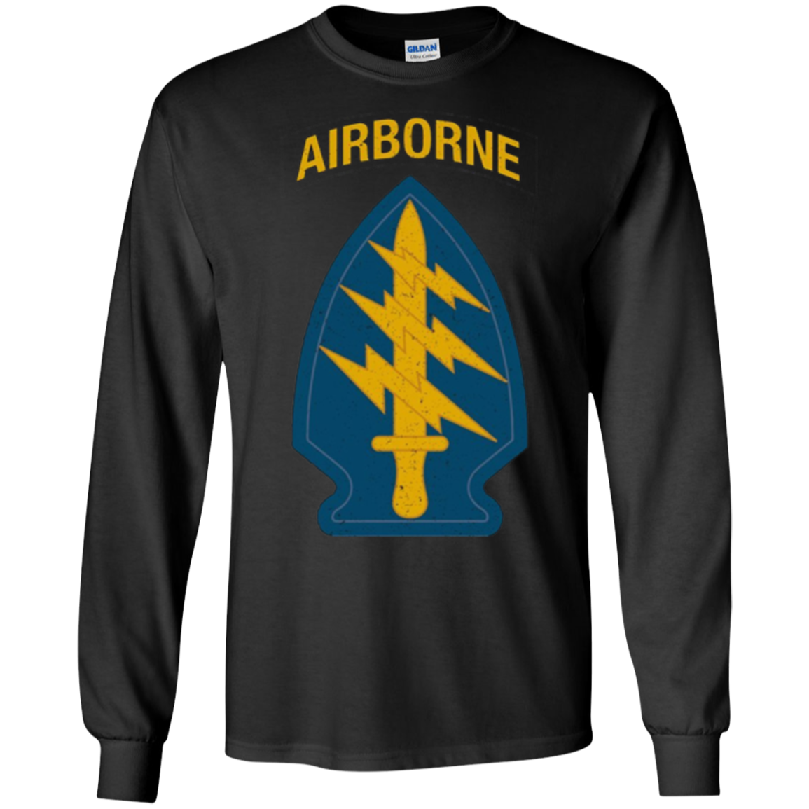 Army Airborne Special Forces Shirt Vintage Tee