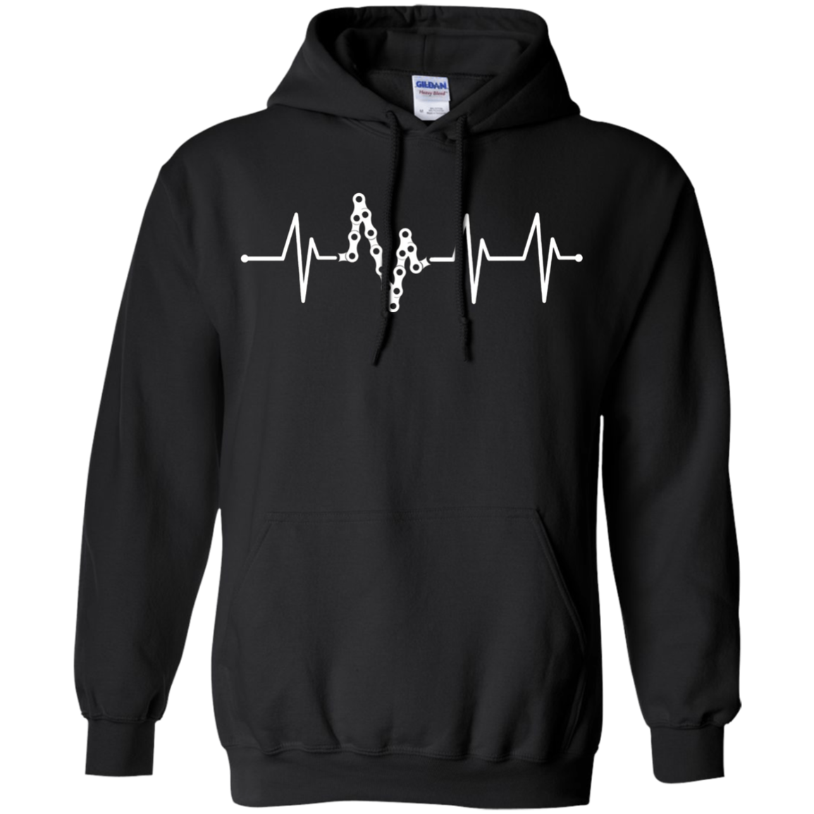Bike Heartbeat Pulse Shirt - Funny Bike Shirt