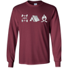 Image of 4WD Overland Explorer Tee 4x4 Tent Camp Fire T-Shirt