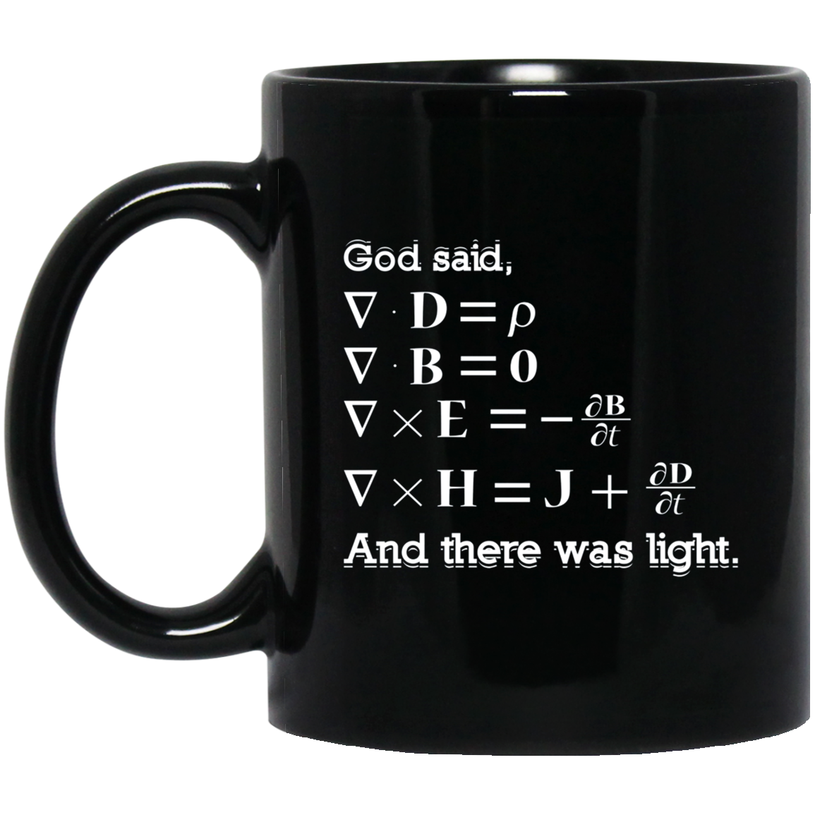And God Said, Let There Be Light Physics Gift T Shirt