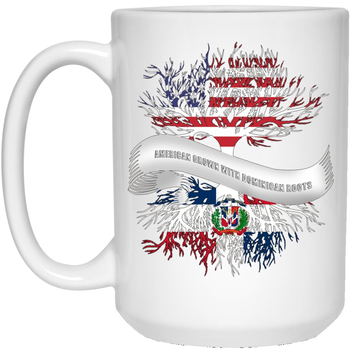 American Grown with Dominican Republic Roots T-Shirt