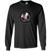 Image of American Flag Soccer Ball Long Seeve T-Shirt - Mens Kids