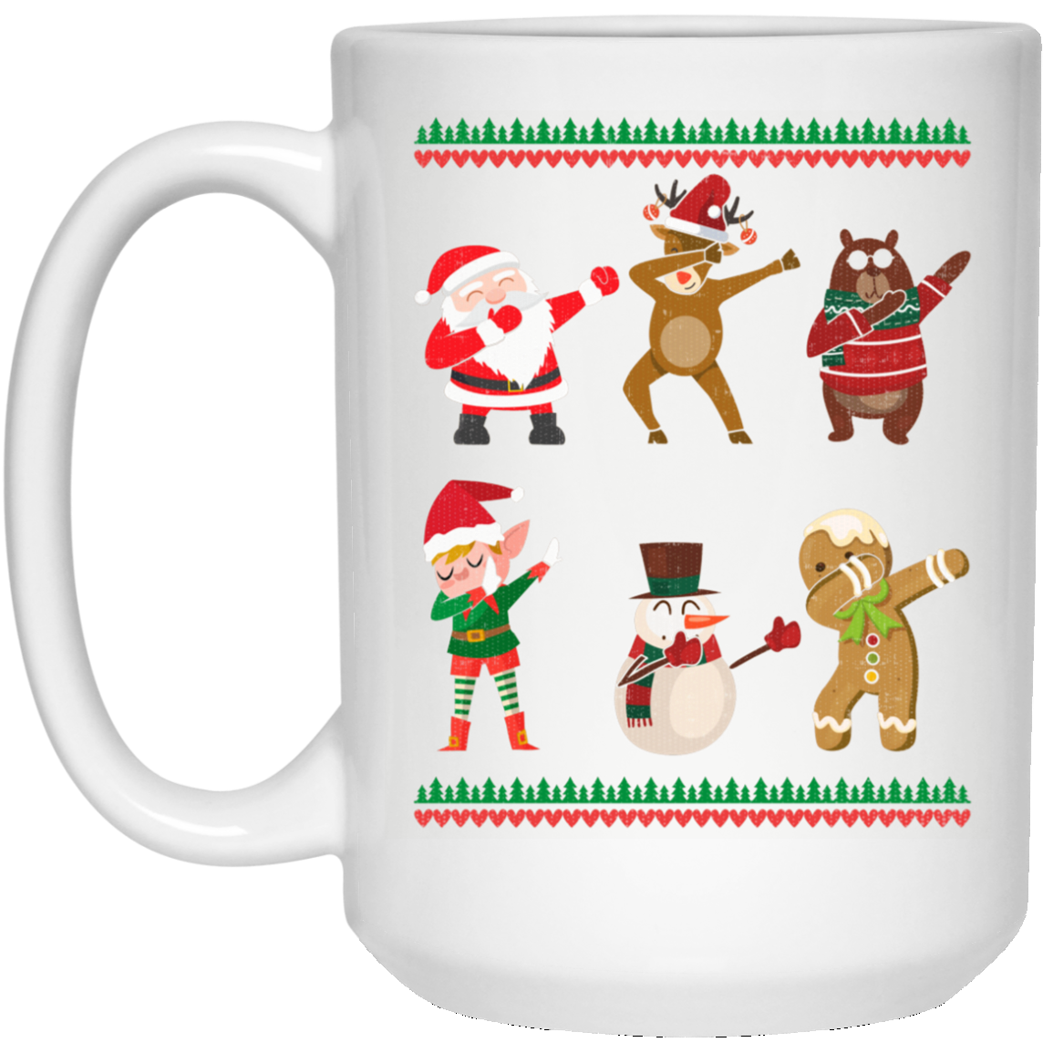 christmas Shirts dabbing santa and friends