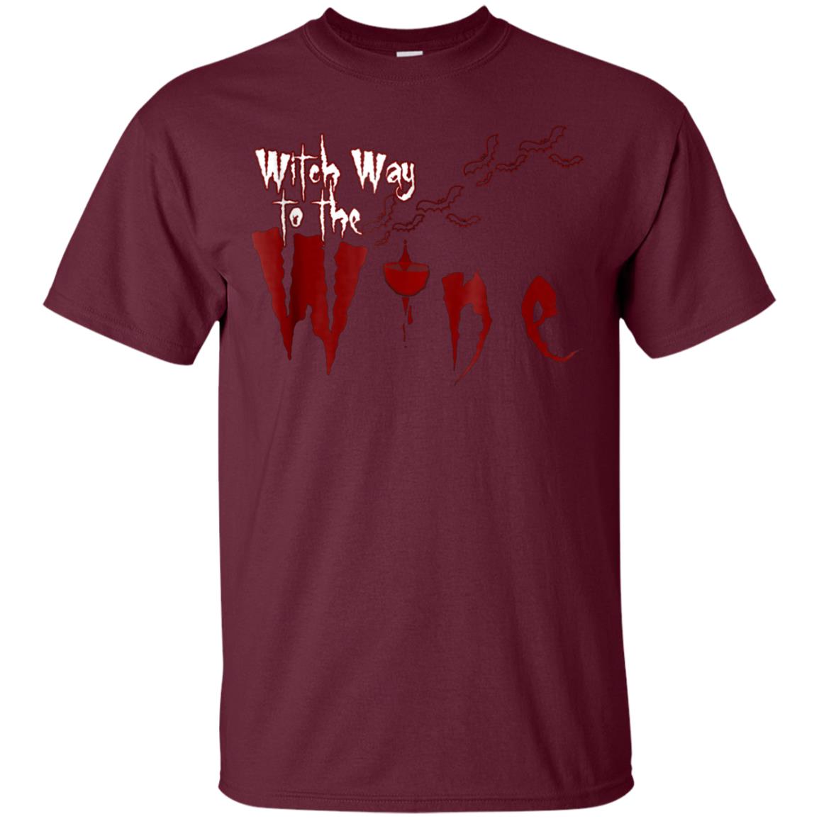 Witch Way to the Wine shirt Halloween wine party shirt