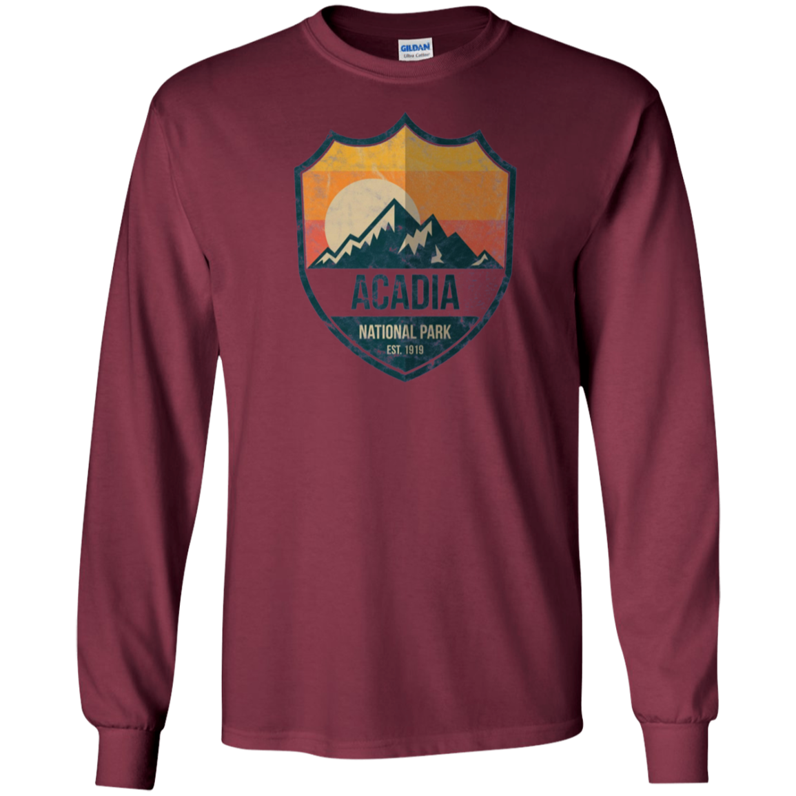 Acadia National Park T Shirt Maine Souvenir Gift Shirt