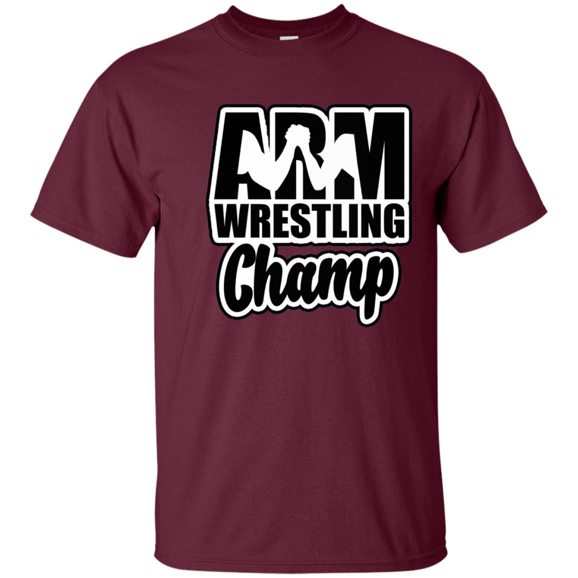 Arm Wrestling Champ Wrestlers Training Workout T-Shirt