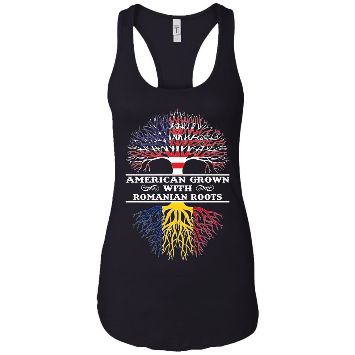 American Grown With Romanian Roots Tee Shirt
