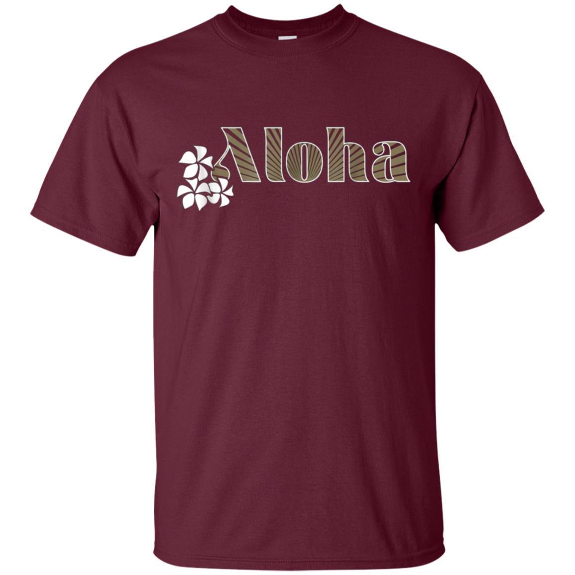 Aloha Vintage Retro Style TShirt Hawaii Beach Vacation Gift