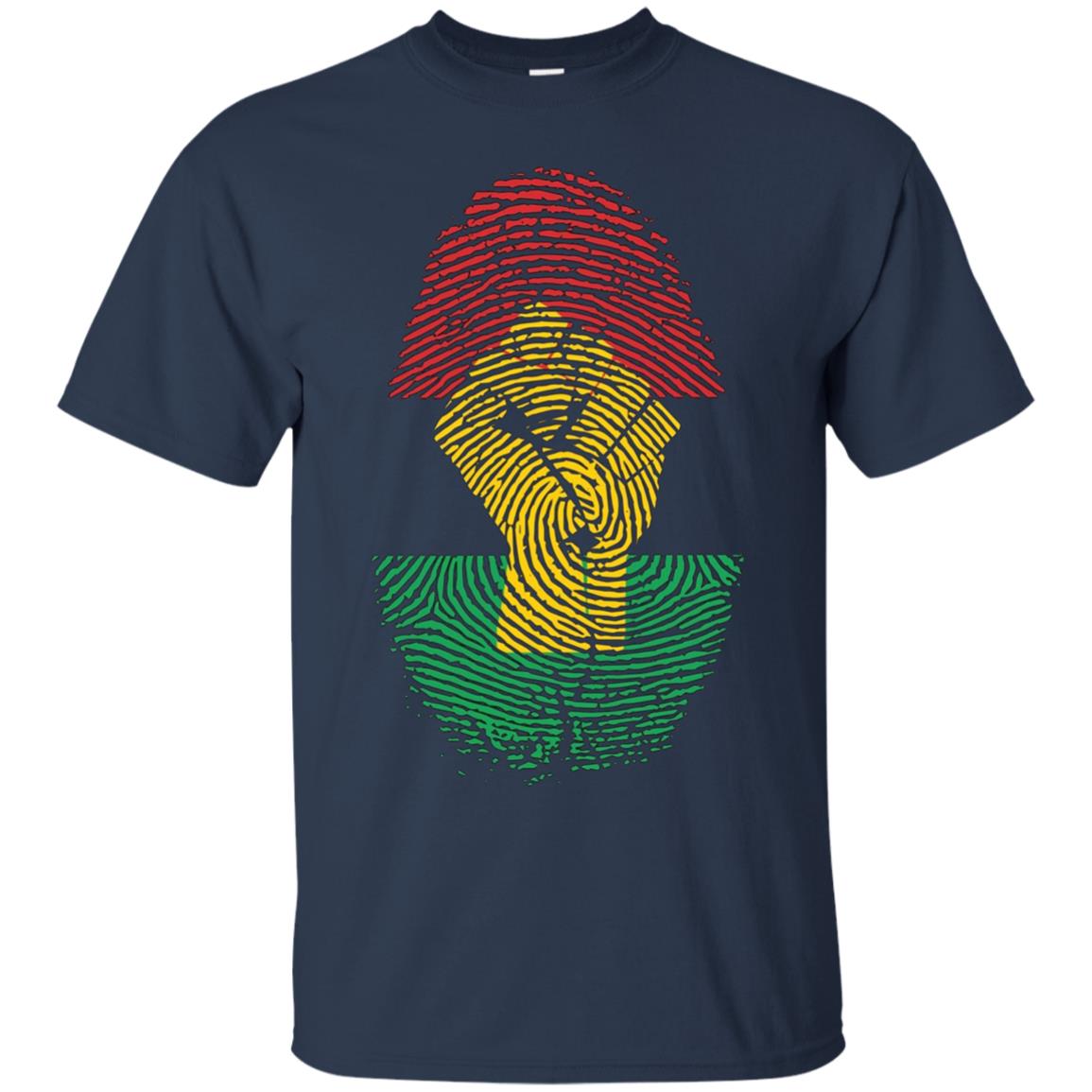 African Pride Fingerprint Black History T-Shirt