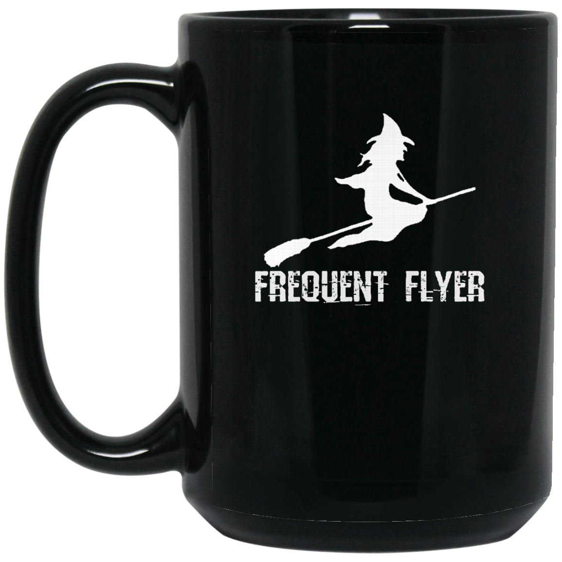 Funny Halloween Witch Long Sleeve Shirt - Frequent Flyer